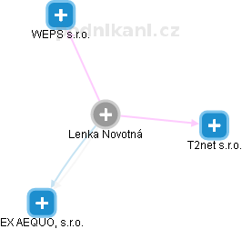 Lenka Novotná - Vizualizace  propojení osoby a firem v obchodním rejstříku