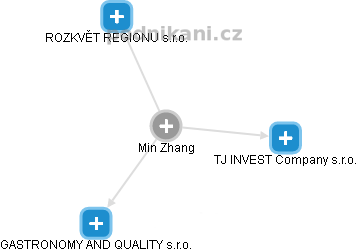  Min Z. - Vizualizace  propojení osoby a firem v obchodním rejstříku