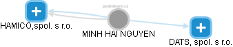 MINH HAI NGUYEN - Vizualizace  propojení osoby a firem v obchodním rejstříku