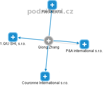  Qiong Z. - Vizualizace  propojení osoby a firem v obchodním rejstříku