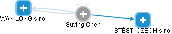 Suying Chen - Vizualizace  propojení osoby a firem v obchodním rejstříku