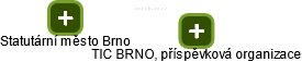 TIC BRNO, příspěvková organizace - obrázek vizuálního zobrazení vztahů obchodního rejstříku