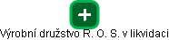Výrobní družstvo R. O. S. v likvidaci - obrázek vizuálního zobrazení vztahů obchodního rejstříku