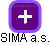 SIMA a.s. - obrázek vizuálního zobrazení vztahů obchodního rejstříku