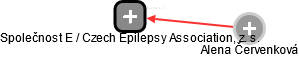 Společnost E / Czech Epilepsy Association, z. s. - obrázek vizuálního zobrazení vztahů obchodního rejstříku