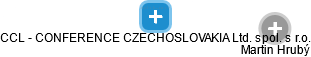 CCL - CONFERENCE CZECHOSLOVAKIA Ltd. spol. s r.o. - obrázek vizuálního zobrazení vztahů obchodního rejstříku