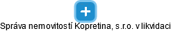Správa nemovitostí Kopretina, s.r.o. v likvidaci - obrázek vizuálního zobrazení vztahů obchodního rejstříku