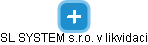 SL SYSTEM s.r.o. v likvidaci - obrázek vizuálního zobrazení vztahů obchodního rejstříku