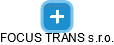 FOCUS TRANS s.r.o. - obrázek vizuálního zobrazení vztahů obchodního rejstříku