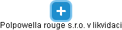 Polpowella rouge s.r.o. v likvidaci - obrázek vizuálního zobrazení vztahů obchodního rejstříku