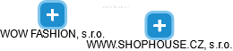 WWW.SHOPHOUSE.CZ, s.r.o. - obrázek vizuálního zobrazení vztahů obchodního rejstříku