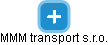 MMM transport s.r.o. - obrázek vizuálního zobrazení vztahů obchodního rejstříku