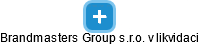 Brandmasters Group s.r.o. v likvidaci - obrázek vizuálního zobrazení vztahů obchodního rejstříku