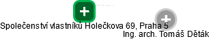 Společenství vlastníků Holečkova 69, Praha 5 - obrázek vizuálního zobrazení vztahů obchodního rejstříku