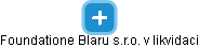 Foundatione Blaru s.r.o. v likvidaci - obrázek vizuálního zobrazení vztahů obchodního rejstříku
