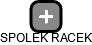 SPOLEK RACEK - obrázek vizuálního zobrazení vztahů obchodního rejstříku