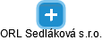 ORL Sedláková s.r.o. - obrázek vizuálního zobrazení vztahů obchodního rejstříku