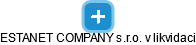 ESTANET COMPANY s.r.o. v likvidaci - obrázek vizuálního zobrazení vztahů obchodního rejstříku