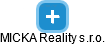 MICKA Reality s.r.o. - obrázek vizuálního zobrazení vztahů obchodního rejstříku