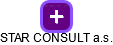 STAR CONSULT a.s. - obrázek vizuálního zobrazení vztahů obchodního rejstříku