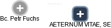 AETERNUM VITAE, SE - obrázek vizuálního zobrazení vztahů obchodního rejstříku