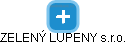 ZELENÝ LUPENY s.r.o. - obrázek vizuálního zobrazení vztahů obchodního rejstříku