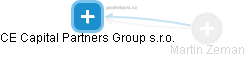 CE Capital Partners Group s.r.o. - obrázek vizuálního zobrazení vztahů obchodního rejstříku