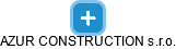 AZUR CONSTRUCTION s.r.o. - obrázek vizuálního zobrazení vztahů obchodního rejstříku