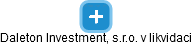 Daleton Investment, s.r.o. v likvidaci - obrázek vizuálního zobrazení vztahů obchodního rejstříku