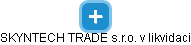 SKYNTECH TRADE s.r.o. v likvidaci - obrázek vizuálního zobrazení vztahů obchodního rejstříku