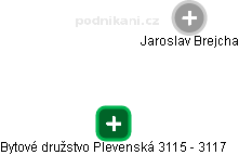 Bytové družstvo Plevenská 3115 - 3117 - obrázek vizuálního zobrazení vztahů obchodního rejstříku