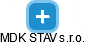 MDK STAV s.r.o. - obrázek vizuálního zobrazení vztahů obchodního rejstříku