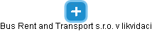 Bus Rent and Transport s.r.o. v likvidaci - obrázek vizuálního zobrazení vztahů obchodního rejstříku
