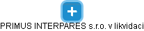 PRIMUS INTERPARES s.r.o. v likvidaci - obrázek vizuálního zobrazení vztahů obchodního rejstříku