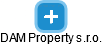 DAM Property s.r.o. - obrázek vizuálního zobrazení vztahů obchodního rejstříku