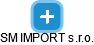 SM IMPORT s.r.o. - obrázek vizuálního zobrazení vztahů obchodního rejstříku