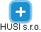 HUSI s.r.o. - obrázek vizuálního zobrazení vztahů obchodního rejstříku