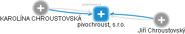 pivochroust, s.r.o. - obrázek vizuálního zobrazení vztahů obchodního rejstříku
