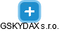 GSKYDAX s.r.o. - obrázek vizuálního zobrazení vztahů obchodního rejstříku