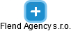 Flend Agency s.r.o. - obrázek vizuálního zobrazení vztahů obchodního rejstříku
