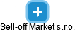 Sell-off Market s.r.o. - obrázek vizuálního zobrazení vztahů obchodního rejstříku