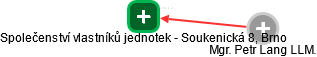 Společenství vlastníků jednotek - Soukenická 8, Brno - obrázek vizuálního zobrazení vztahů obchodního rejstříku