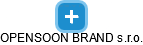 OPENSOON BRAND s.r.o. - obrázek vizuálního zobrazení vztahů obchodního rejstříku