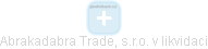 Abrakadabra Trade, s.r.o. v likvidaci - obrázek vizuálního zobrazení vztahů obchodního rejstříku