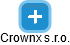 Crownx s.r.o. - obrázek vizuálního zobrazení vztahů obchodního rejstříku