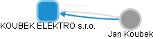KOUBEK ELEKTRO s.r.o. - obrázek vizuálního zobrazení vztahů obchodního rejstříku