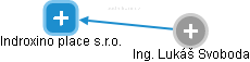Indroxino place s.r.o. - obrázek vizuálního zobrazení vztahů obchodního rejstříku