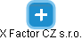 X Factor CZ s.r.o. - obrázek vizuálního zobrazení vztahů obchodního rejstříku