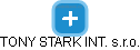 TONY STARK INT. s.r.o. - obrázek vizuálního zobrazení vztahů obchodního rejstříku