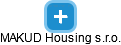 MAKUD Housing s.r.o. - obrázek vizuálního zobrazení vztahů obchodního rejstříku